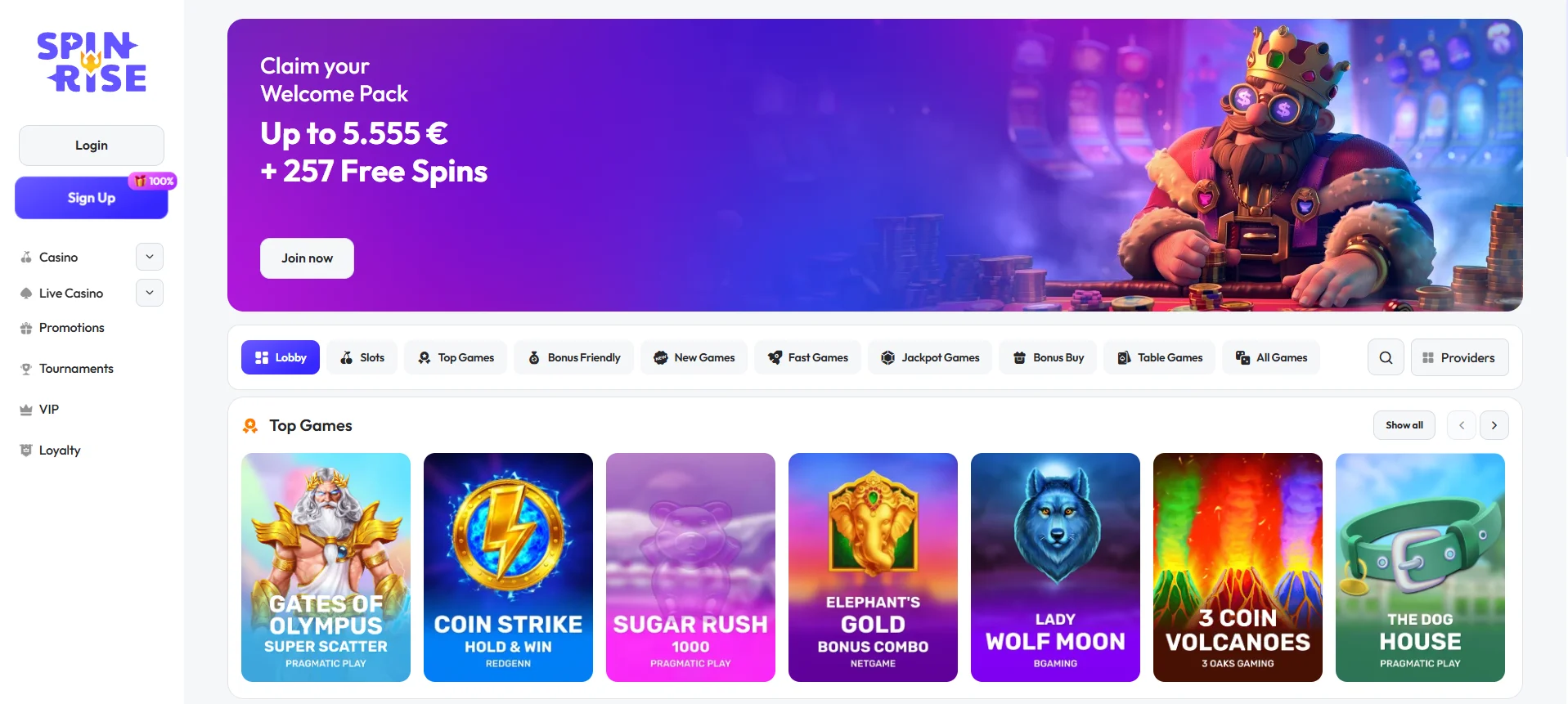 What is Spinrise Casino?